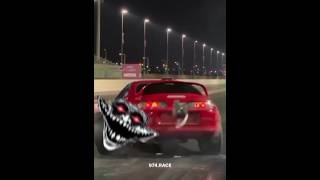 Dragster vs supra mk4 launch 🔥🔥 shorts supramk4 dragsters [upl. by Saretta608]