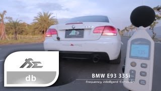 Fi Exhaust BMW E93 335i Valvetronic Sound Acceleration db Test Frequency Intelligent Exhaust [upl. by Babita]