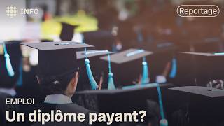 Lavantage salarial dun diplôme universitaire ne convainc pas tout le monde [upl. by D'Arcy]