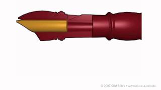 Animation Tonerzeugung Blockflöte [upl. by Zaccaria]