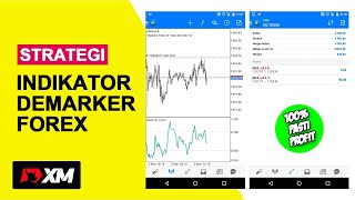 Cara menggunakan indikator DeMarker [upl. by Kyne]