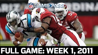 A Prelude to a Future NFC Championship Panthers vs Cardinals Week 1 2011 Full Game [upl. by Ntisuj217]