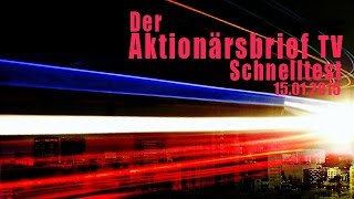 19012015  Schnelltest Der Aktionärsbrief TV [upl. by Eloc]