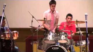 Jazz Big Band Drum Time George Vincent featuring Suli Drum Machine [upl. by Arutek649]