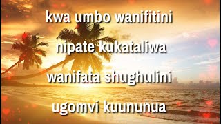 Umbo Langu Dawa Sadiq Taarab lyrics [upl. by Lisandra625]