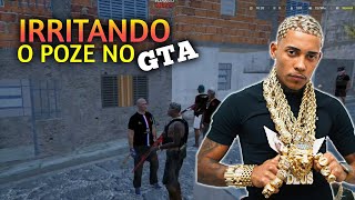 IRRITANDO O MC POZE NA NOVA CIDADE DELE  GTA RP [upl. by Islehc921]