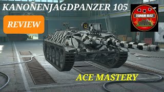 Kanonenjagdpanzer 105 Review  WoT Blitz [upl. by Roi]