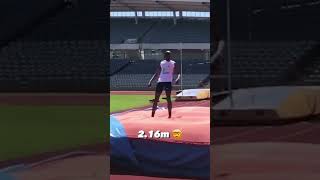 Mutaz Barshim High Jump CHAMPION shorts [upl. by Jamal]