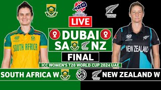 Womens T20 World Cup Live South Africa v New Zealand Live  SA vs NZ Live Commentary  NZ W Batting [upl. by Evelc]