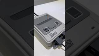 Nintendo SNES Mini Startup… nintendo gaming retrogaming gamer retro games snes nostalgia [upl. by Ahsatal]