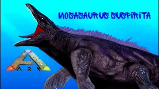 DC2ARKSelfmade model displayARK MOSASAURUS SUSPIRITA [upl. by Ardnatal]