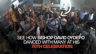 quotBishop David Oyedepos Grand 70th Birthday Dance  A Joyous Celebrationquot [upl. by Esinaj]