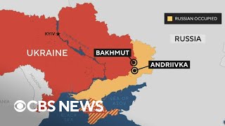 Ukraine claims to recapture Russianoccupied village south of Bakhmut [upl. by Akenor]