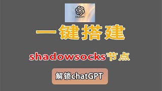 2024  一键搭建Shadowsocks节点  解锁chatGPT [upl. by Olecram212]