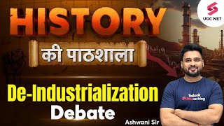 UGC NET History  Deindustrialization of India amp Its Impact  History Ki Pathshala  Ashwani Sir [upl. by Schott]