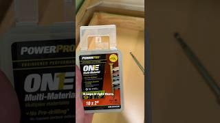 Powerpro One Screws For Cabinet Install On Concrete Walls [upl. by Cod]