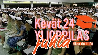 Kokkolan suomalaisen lukion ylioppilasjuhla kevät 2024 [upl. by Thaine]