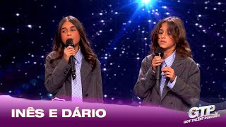 Inês e Dário a cantarem “Roubeite Um Beijo” de Buba Espinho Apuramento  Got Talent Portugal 2024 [upl. by Atrice55]