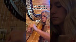 Pre wedding ceremony music 🎶 musicpromotion harp [upl. by Thin]