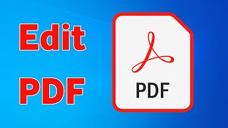 How To Edit PDF in Laptop [upl. by Merill]