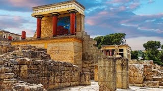 Knossos Palace Heraklion Crete [upl. by Ardnad]