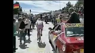 Mont VentouxTour De France 2000  English Commentary [upl. by Cung848]