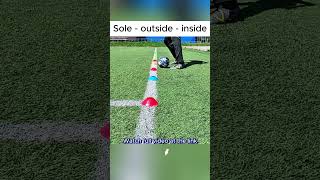 How To Improve Dribbling In Football  10 Close Control Exercises Part 2 soccerdrills football [upl. by Alleinnad492]