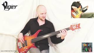 VIGIER GUITARS  Ivan Rougny démo Passion IV 5 cordes Fretless [upl. by Nereus832]