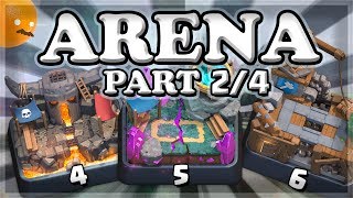 October Arena Challenge 4 5 6  Clash Royale  Part 24 🍊 [upl. by Enoj]