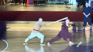 Shi HengYi performance at European Shaolin Kungfu Games 2023 [upl. by Nidraj]