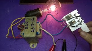 Make inverter 12v to 220v 200W Simple circuit diagram  use 12 0 12 transformer [upl. by Idhem100]