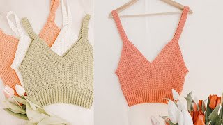 Crochet Eden Crop Top [upl. by Dymphia]