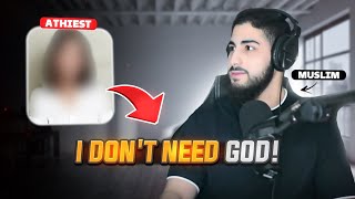 Atheist Challenges Muslim On The Need For The Existence of God Muhammed Ali [upl. by Wenz328]