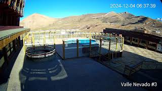 Valle Nevado Ski Resort Live  Piscina [upl. by Rases221]