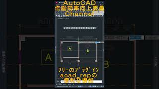 AutoCADのAcadrepの機能紹介！shorts [upl. by Enilasor]