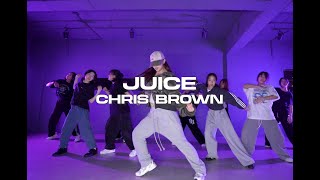 Juice  Chris Brown  RETA Choreography ㅣ 용인 위디댄스학원 [upl. by Atinot]