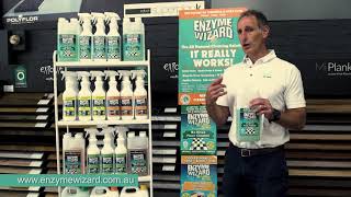 Enzyme Wizard Cleaning  No Rinse Floor Cleaner Training Video [upl. by Tezil]