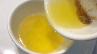 Making Homemade Clarified Butter for Snow Crab Dinner [upl. by Zia94]