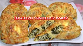 Yumusacik nefis ispanakli borek tarifi  yapimi çok kolay [upl. by Lorien]