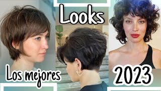 Looks y Cortes de Cabello en Tendencia 2023 Los mejores Estilos que más Impactan Moda Cabello [upl. by Panaggio]