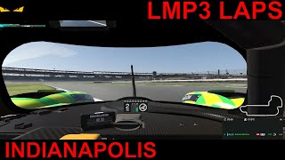 iRacing LMP3 Indianapolis Practice Laps 121323 [upl. by Hotchkiss]