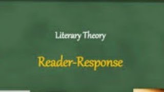 READER RESPONSE CRITICISM [upl. by Aninay]