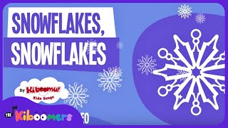 Snowflakes Snowflakes Lyric Video The Kiboomers Preschool Songs amp Nursery Rhymes for Winter [upl. by Essile872]