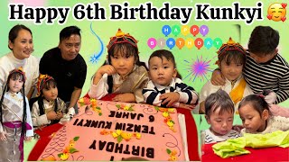 KUNKYI 6Th BIRTHDAY CELEBRATION 🥳  Tibetan vlogger birthdaycelebration tibetanvloger [upl. by Llevaj]