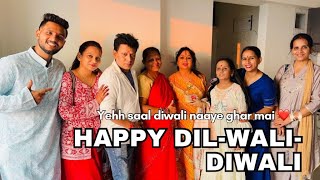 Happy Diwali  Yehh saal ki diwali Naaye Ghar mai 🪔 NiksFusion Vlogs [upl. by Adnocahs]