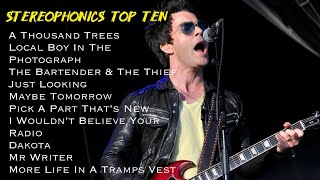 TOP TEN STEREOPHONICS SONGS  BEST OF STEREOPHONICS PLAYLIST 2024 [upl. by Yks]