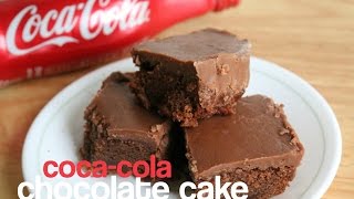 How to Make CocaCola Chocolate Cake [upl. by Issi]