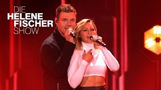 Helene Fischer Nick Carter  Backstreet Boys Medley Live  Die Helene Fischer Show [upl. by Gnilyam]