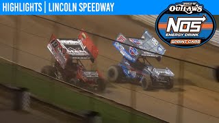 World of Outlaws NOS Energy Drink Sprint Cars at Lincoln Speedway May 12 2021  HIGHLIGHTS [upl. by Aicenod287]