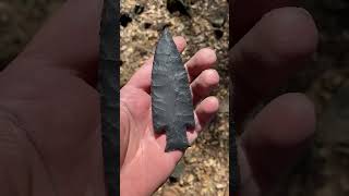 Novaculite Hardin flintknapping primitive primitivetechnology lithics archery [upl. by Florida]